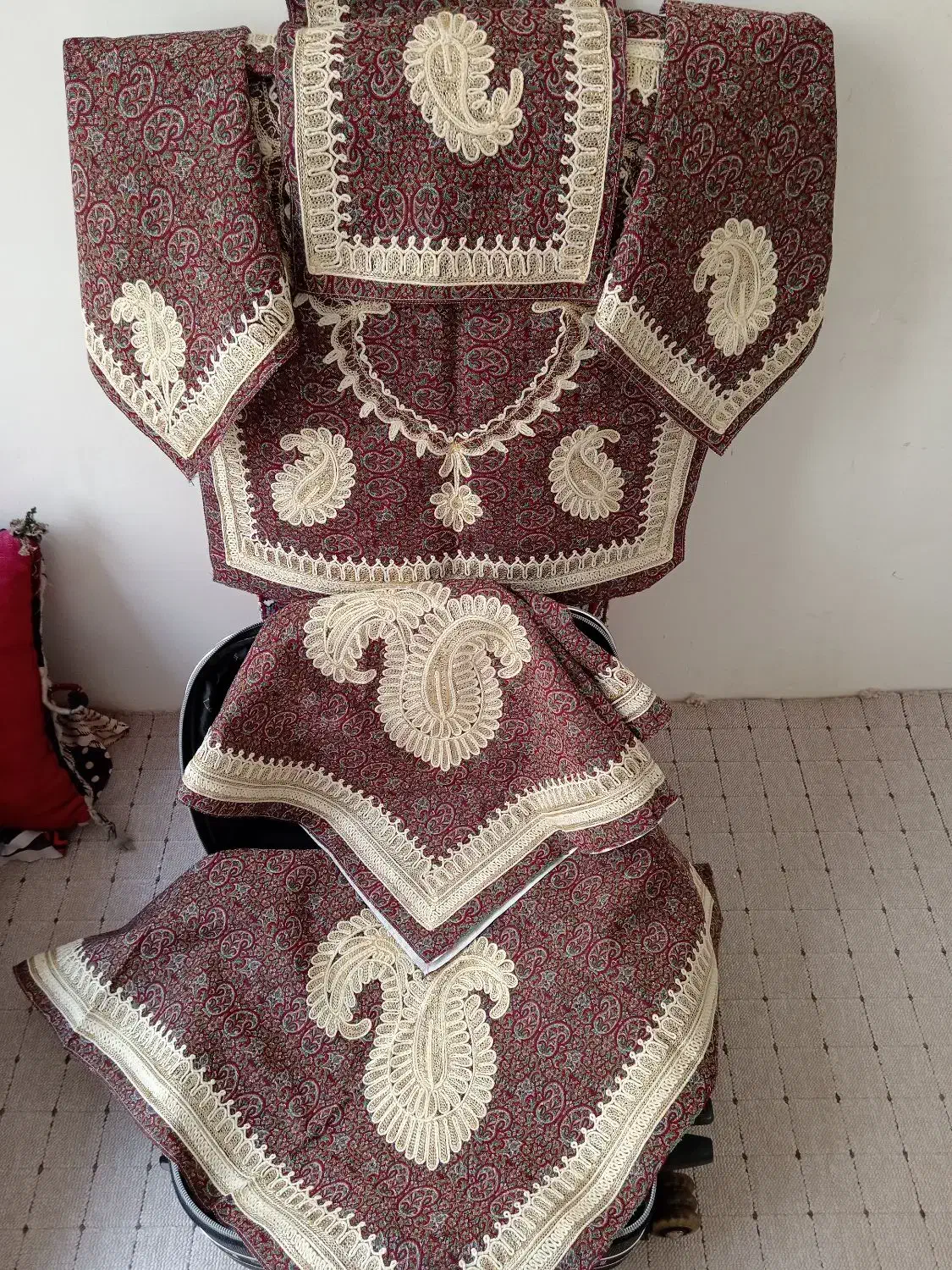 تابلو فرش و رومیزی|صنایع دستی و سایر لوازم تزئینی|مشهد, امیریه|دیوار