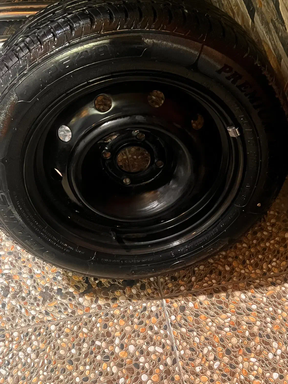 رینگ فولادی و لاستیک|قطعات یدکی و لوازم جانبی|لنجان, |دیوار