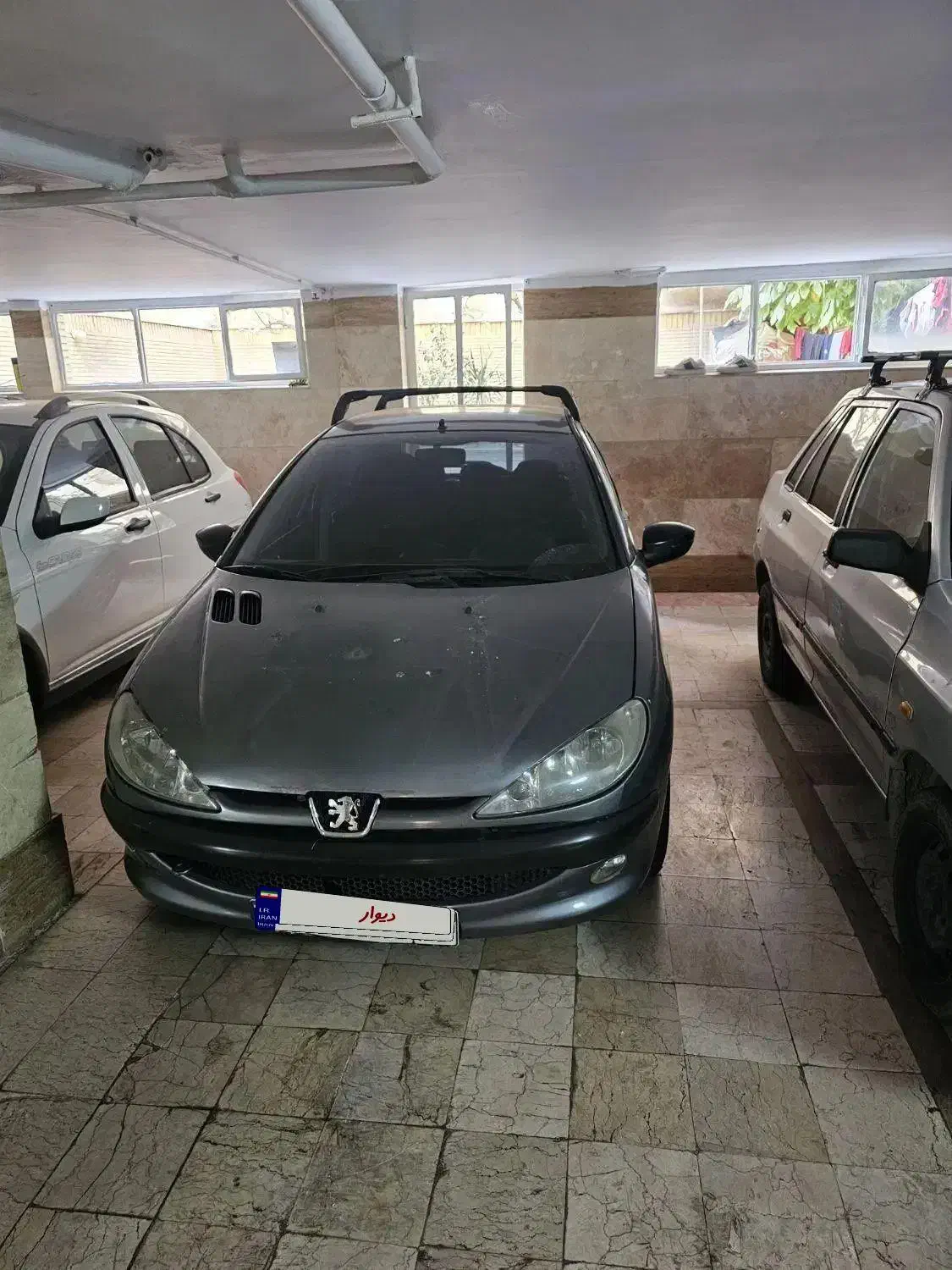پژو ۲۰۶ تیپ ۶ بی رنگ|خودرو سواری و وانت|تهران, نارمک|دیوار