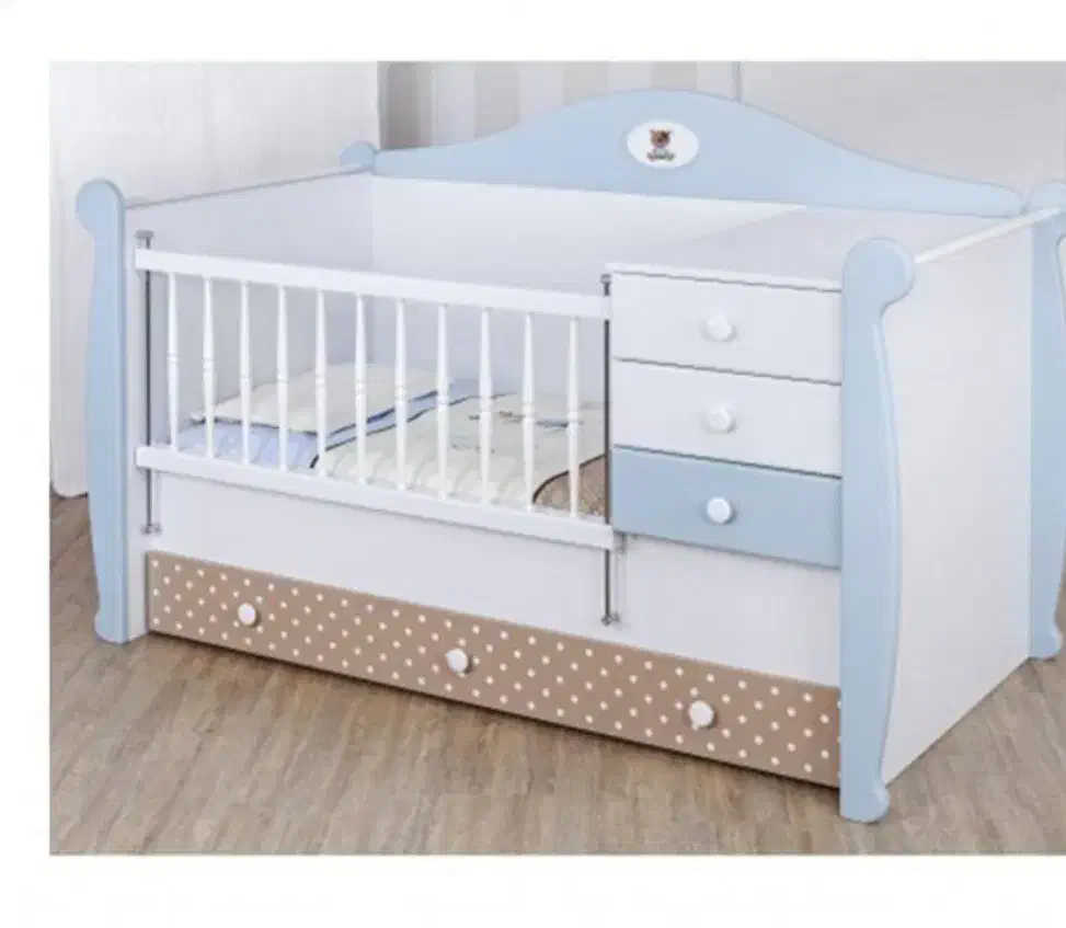 تخت کودک آپادانا مدل تدی|تخت و سرویس خواب|زنجان, |دیوار