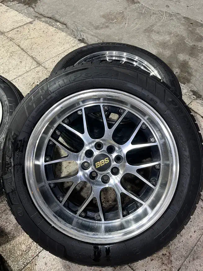 رینگ و لاستیک سایز ۱۶ bbs|قطعات یدکی و لوازم جانبی|اهواز, کوی ملی راه|دیوار