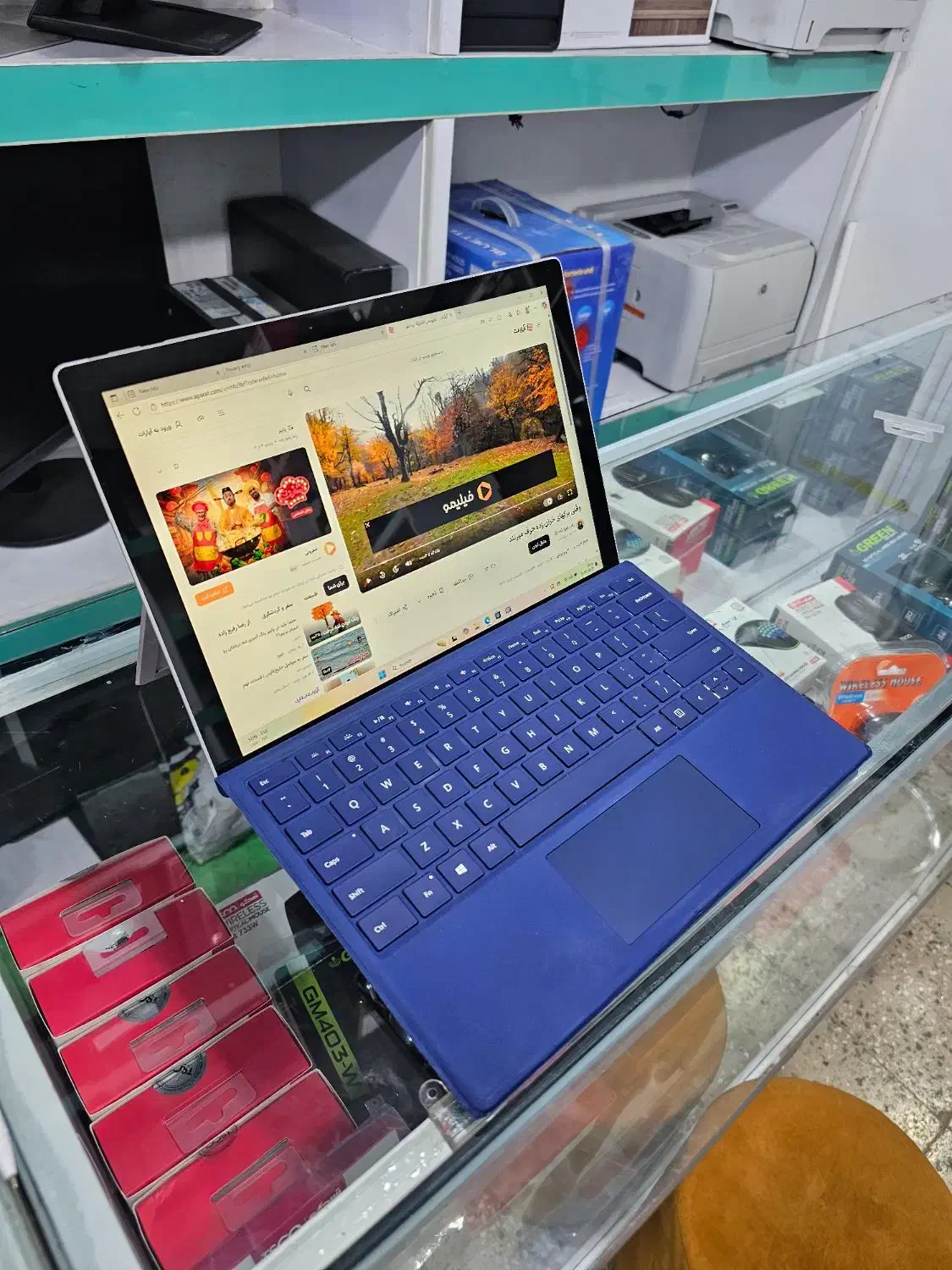 لپتاپ سورفیس پرو۷ نسل ۱۰ صفحه تاچ کیبرد جدا شونده|رایانه همراه|یاسوج, |دیوار