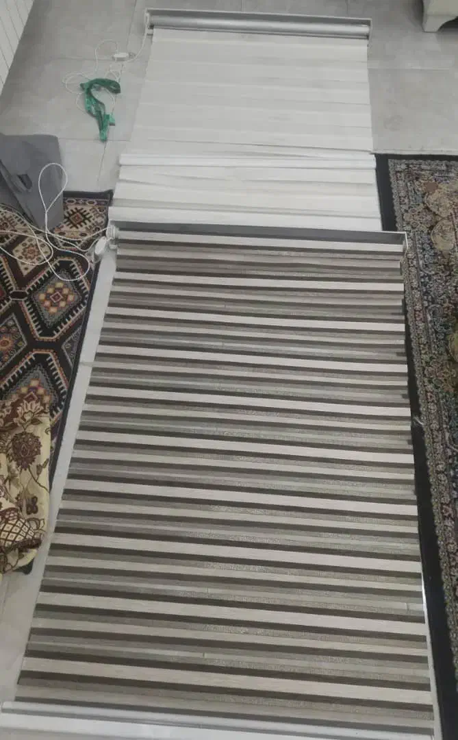 پرده سالم کرکرای دوعدد|پرده، رانر، رومیزی|رشت, کوی مهر|دیوار