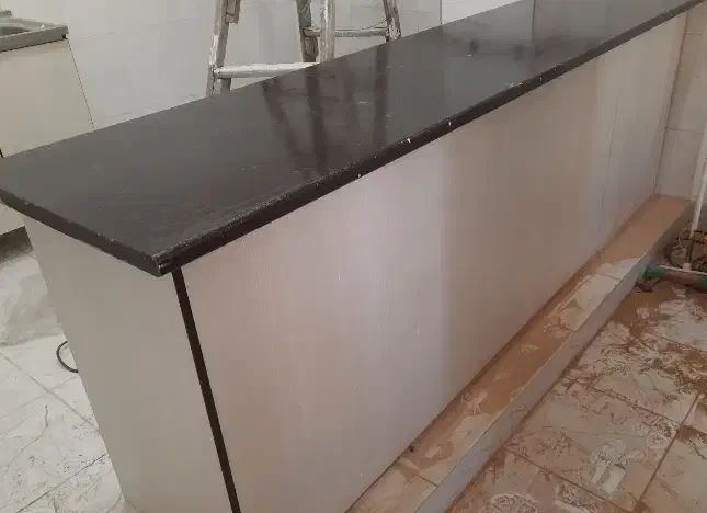 کابینت تمام MDF دست دوم با سینک و شیر آب|مصالح و تجهیزات ساختمان|ملایر, |دیوار