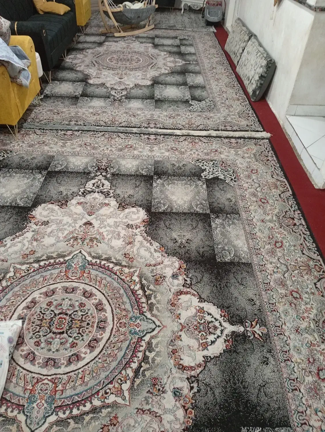 فرش 12متری جفت|فرش|مشهد, شهید معقول|دیوار