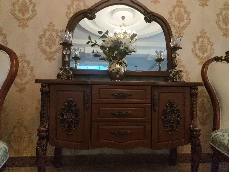 مبل استیل در حد نو چوب راش|مبلمان خانگی و میز عسلی|رشت, چله خانه|دیوار