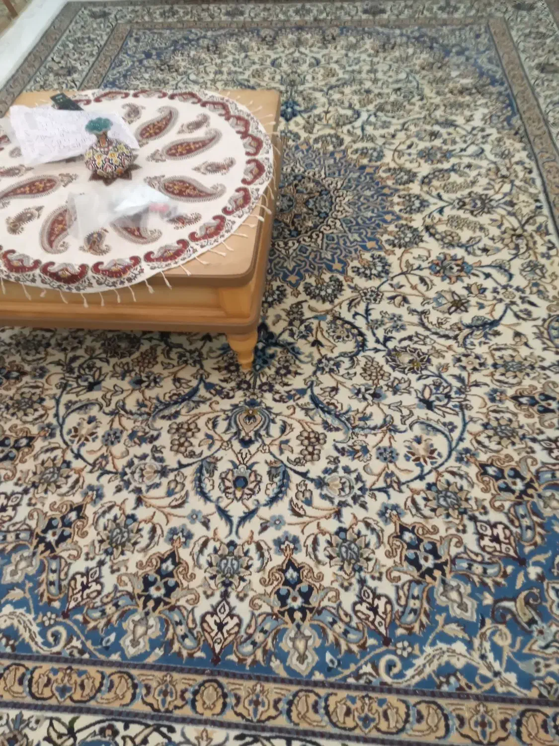 فرش دستباف کارکرده مشهد|فرش|تهران, تهرانسر شمالی|دیوار