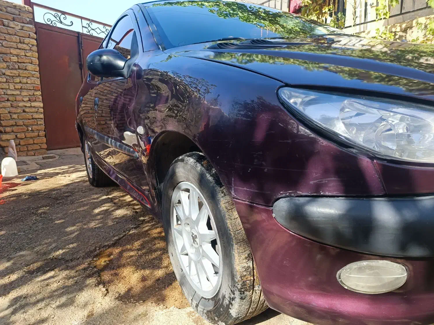 206 sd  v8|خودرو سواری و وانت|روانسر, |دیوار