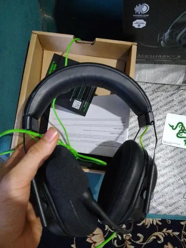 هدفون ریزر blackshark v2 x|لوازم جانبی موبایل و تبلت|تهران, فردوسی|دیوار