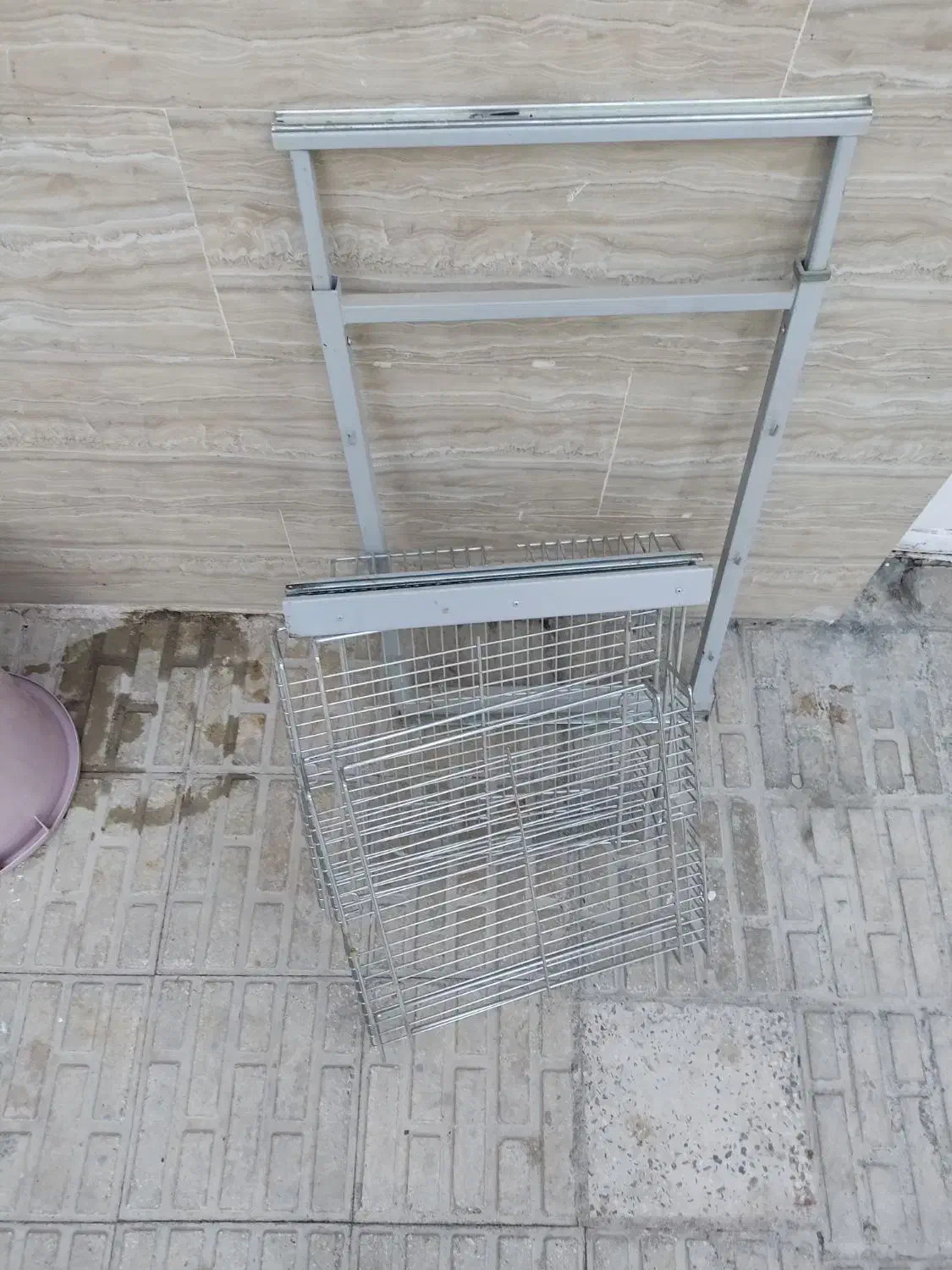 سبد یا سوپری|آب‌چکان و نظم‌دهنده ظروف|مرودشت, رامجرد یک|دیوار