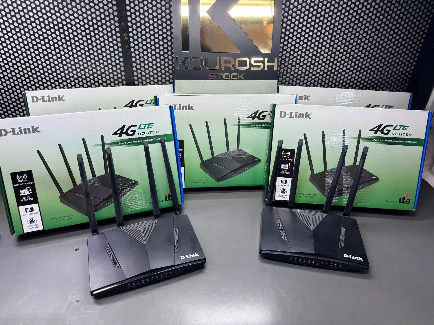 مودم سیمکارتی 4G D-LINK مدل DWR-M960 LTE استوک|مودم و تجهیزات شبکه|مشهد, عامل|دیوار