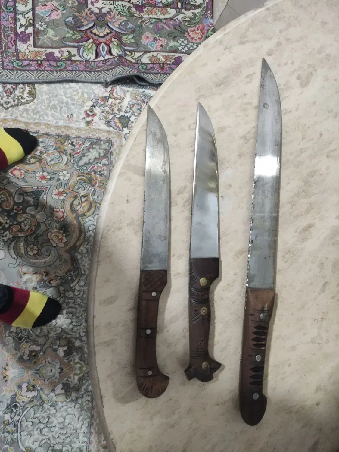 چاقو بلندی|ظروف پختوپز|قم, سید معصوم|دیوار