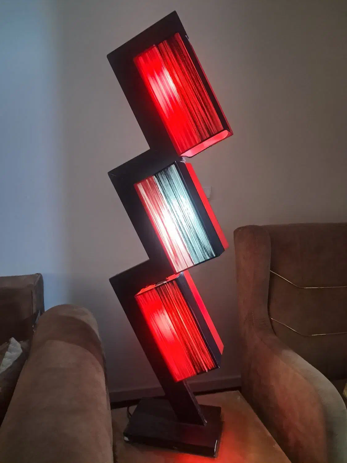 شب تاب آباژر ایستاده ۳چراغه|چراغ خواب و آباژور|تبریز, |دیوار