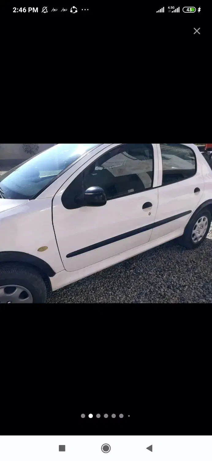 پژو 206 تیپ 2 مدل 90 بی رنگ|خودرو سواری و وانت|سمنان, |دیوار