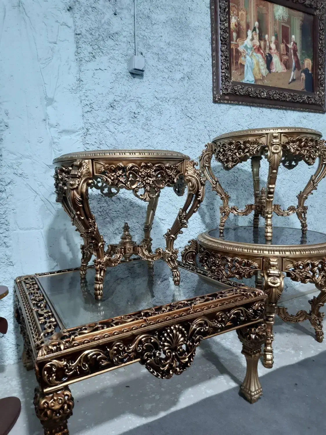 جلومبلی عسلی لاکچری|مبلمان خانگی و میز عسلی|کرمان, |دیوار