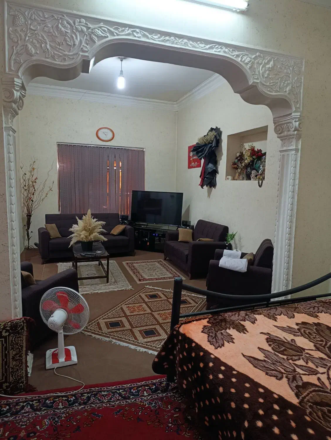 منزل مبله مرکز شهر تمیز وبهداشتی|اجارهٔ کوتاه‌مدت آپارتمان و سوئیت|شیراز, گود عربان|دیوار
