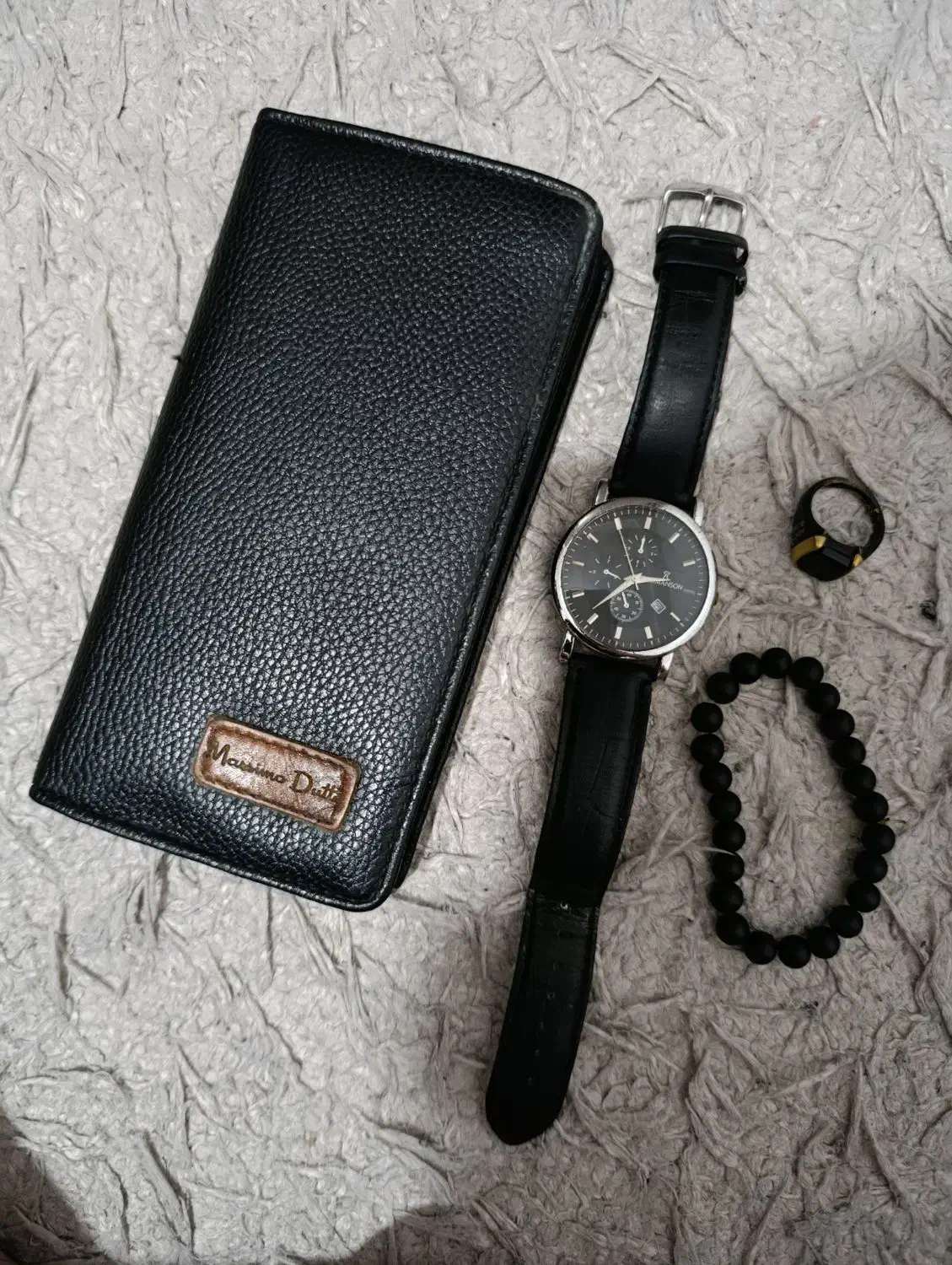 ساعت و کیف پول و انگشتر و دستبند ست|ساعت|رشت, پسیخان|دیوار