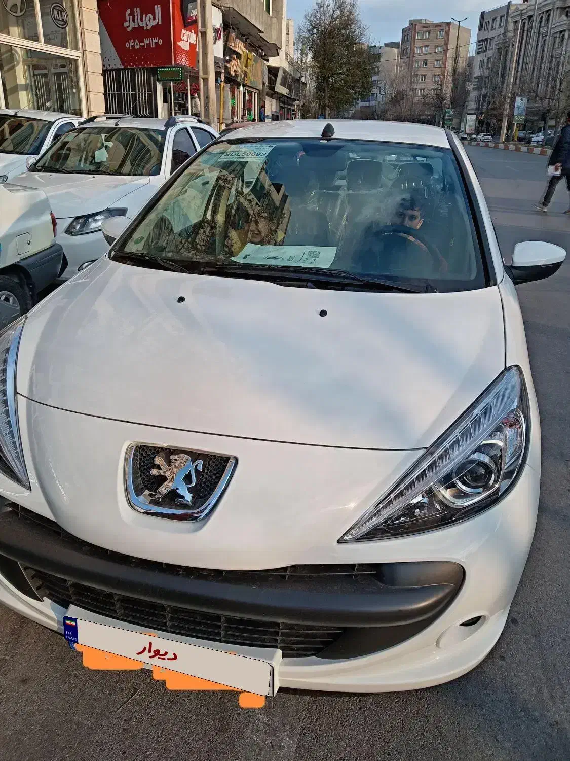 207 سقف فلز دنده خشک خشک|خودرو سواری و وانت|اردبیل, |دیوار