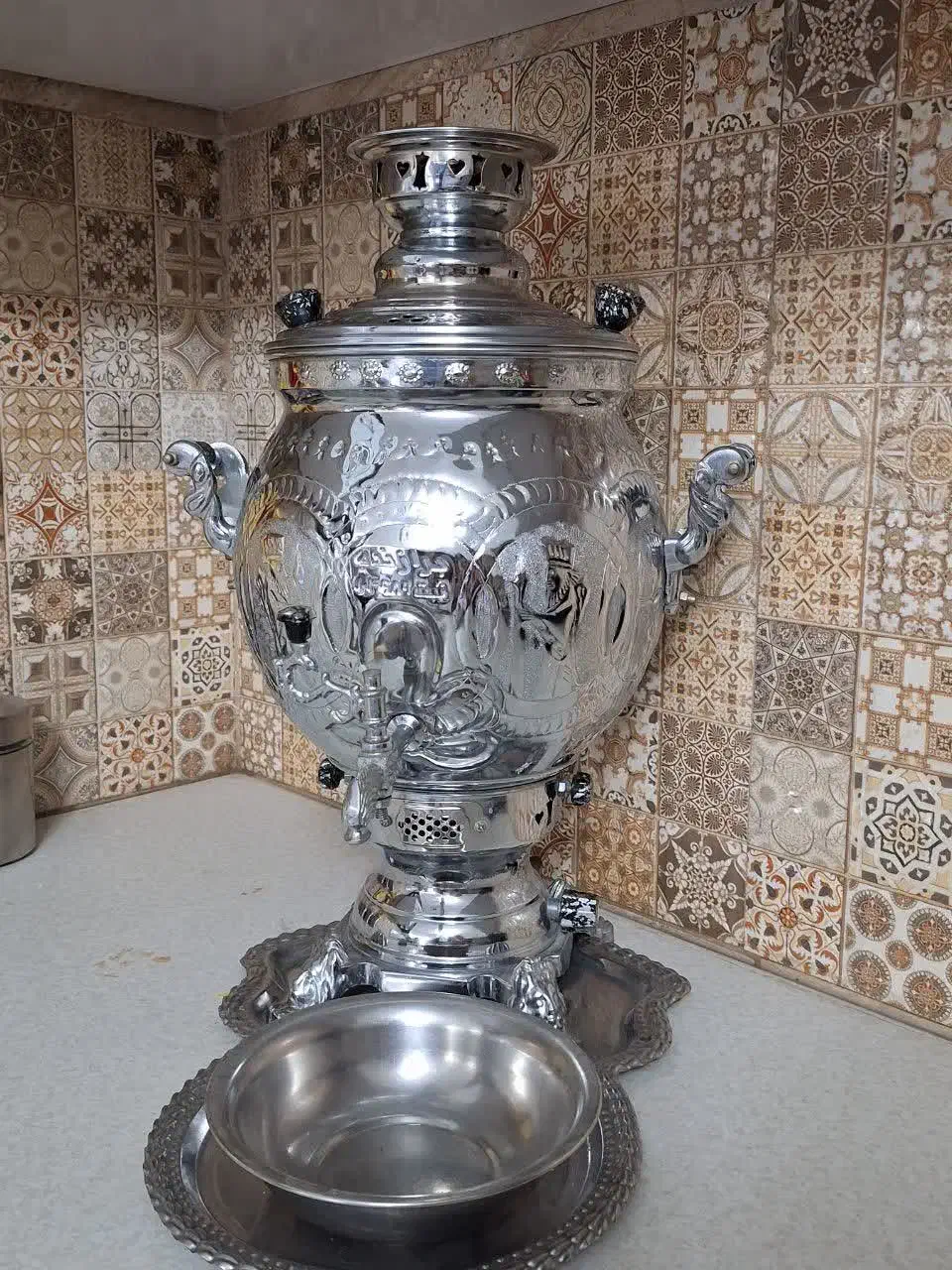 سماور ۱۰ لیتری|سماور، چایساز، قهوهساز|قرچک, شهرک گلها|دیوار