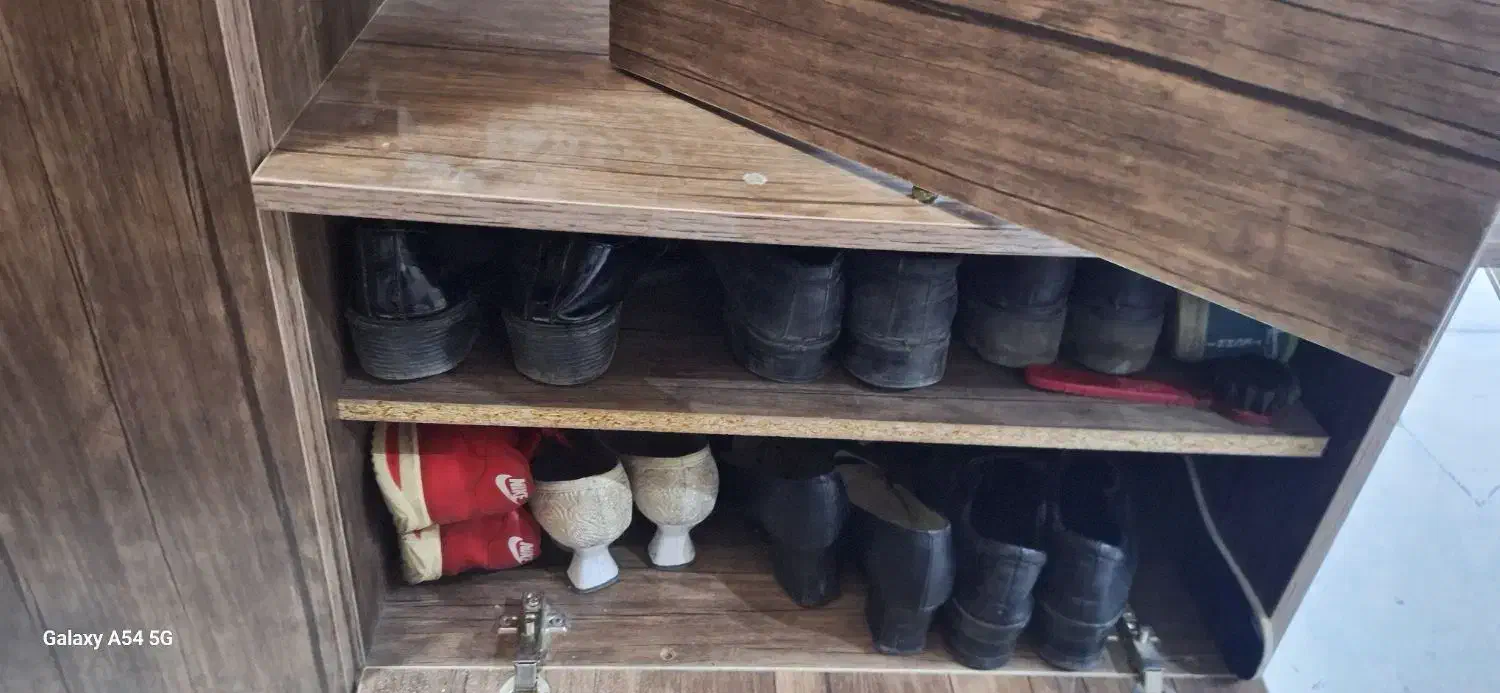 جاکفشی جالباسی آیینه دار|جاکفشی، کمد، دراور|یزد, |دیوار