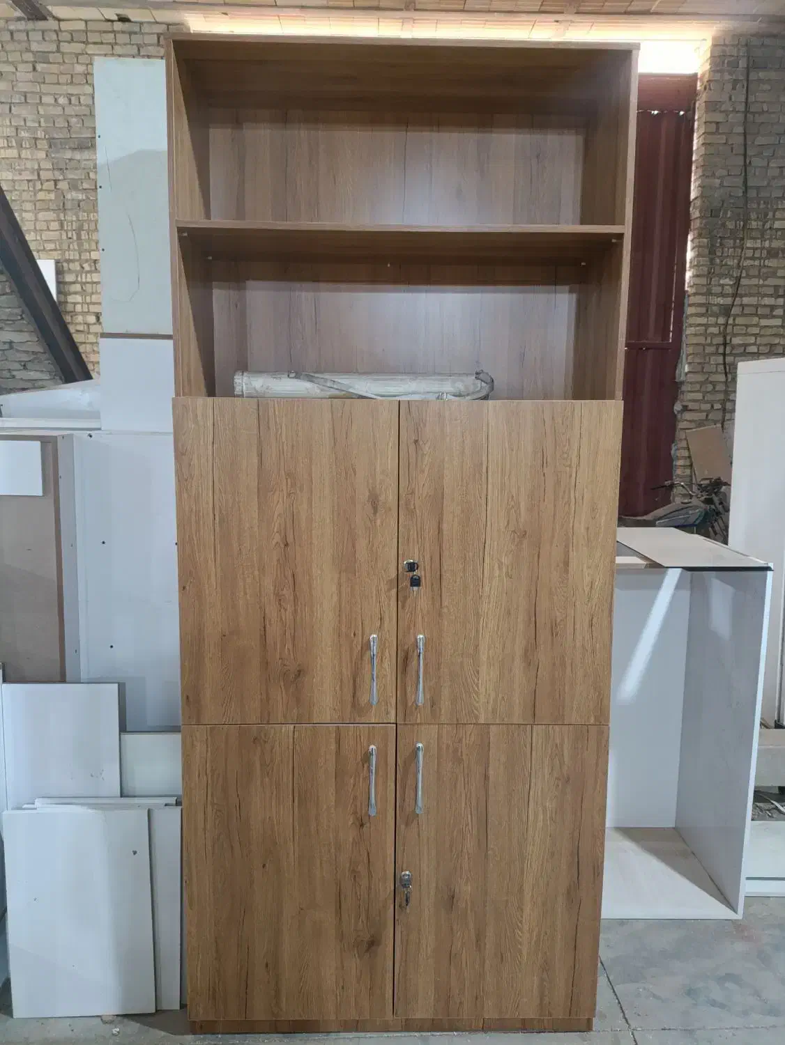 کمد طرح چوب نوی نو|جاکفشی، کمد، دراور|حمیدیا, |دیوار