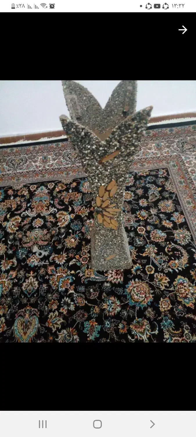 گلدان حالت چوبی|گل مصنوعی|اردبیل, |دیوار