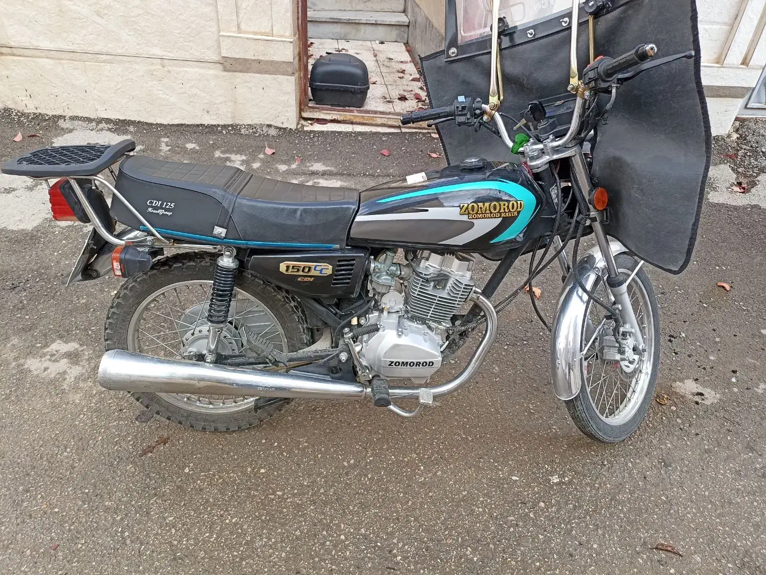 موتور سیکلت 150ccزمرد کویر|موتورسیکلت|خرم‌آباد, |دیوار