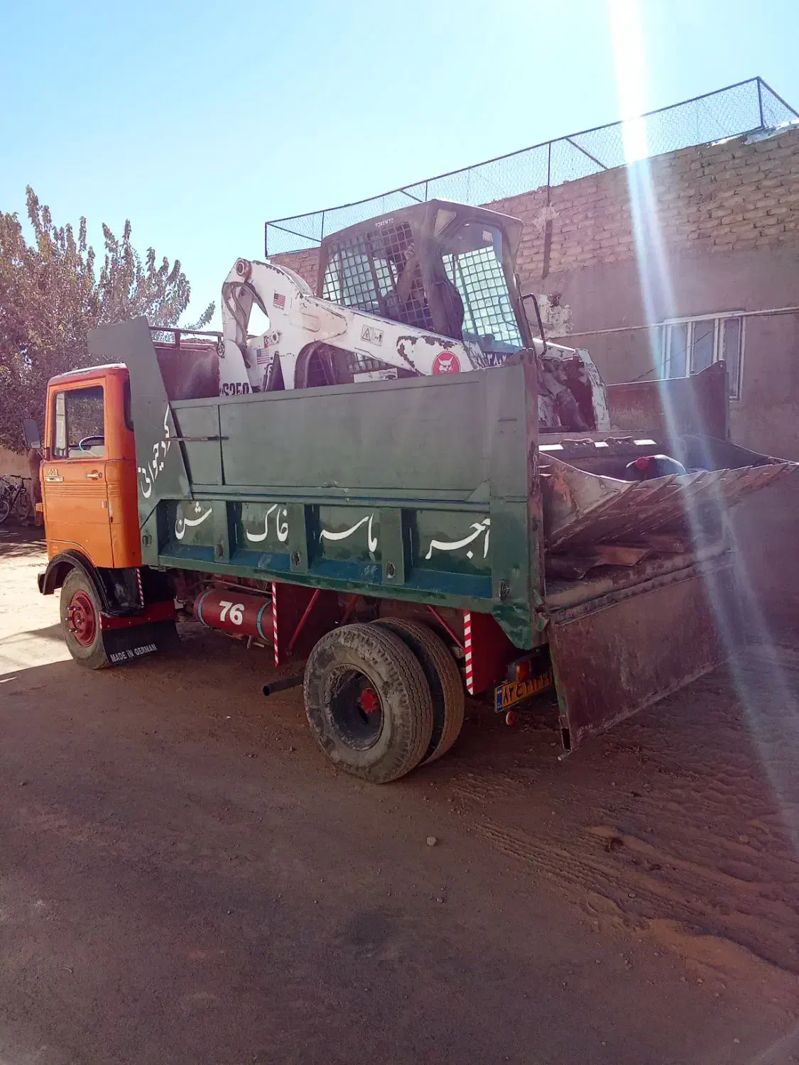 مصالح آجرماسه خاک حمل نخاله خاکبرداری خدمات کمپرسی|خدمات حمل و نقل|تاکستان, |دیوار