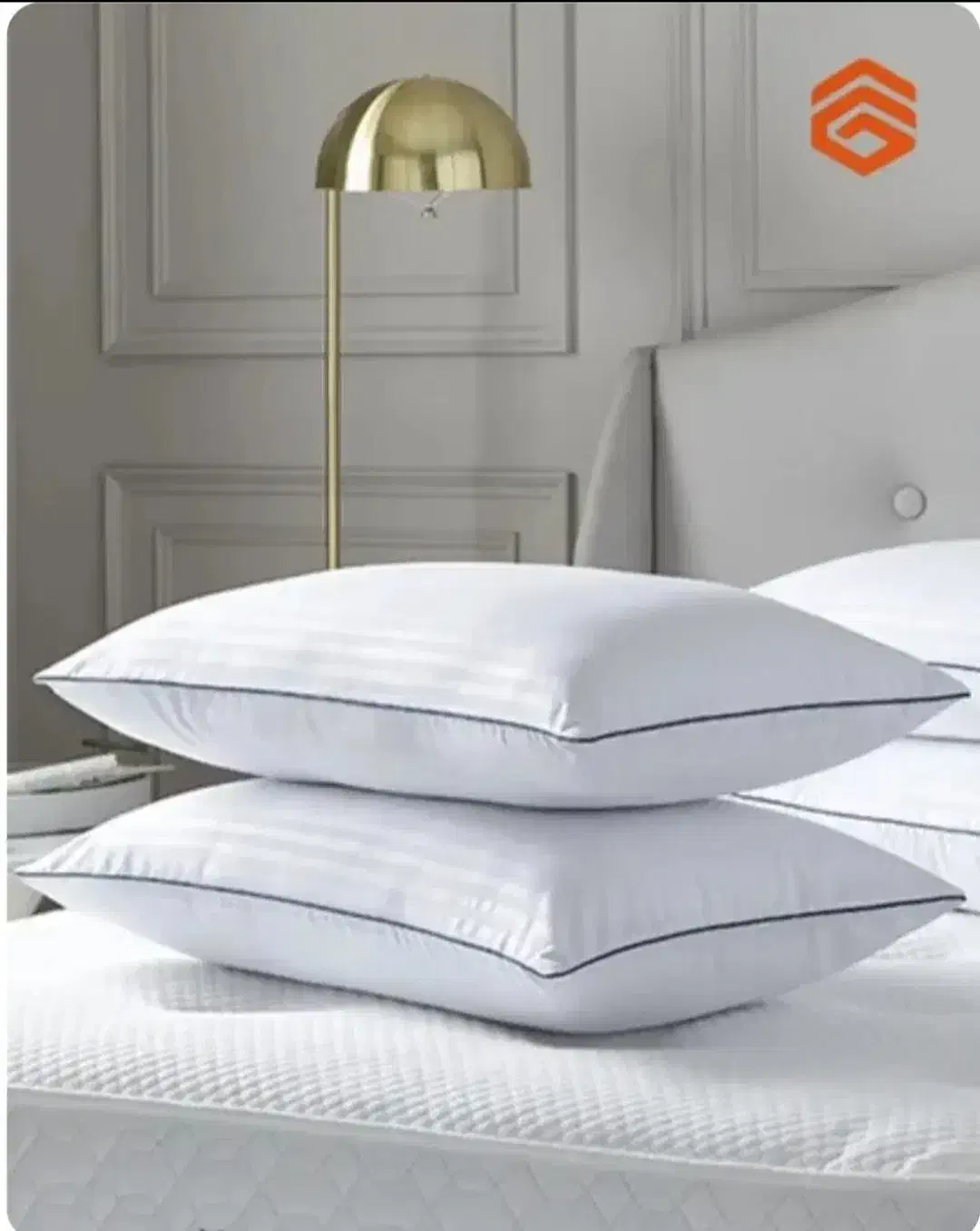 بالش تمام الیاف هالو 18درجه یک 1000گرم|رختخواب، بالش، پتو|سقز, |دیوار