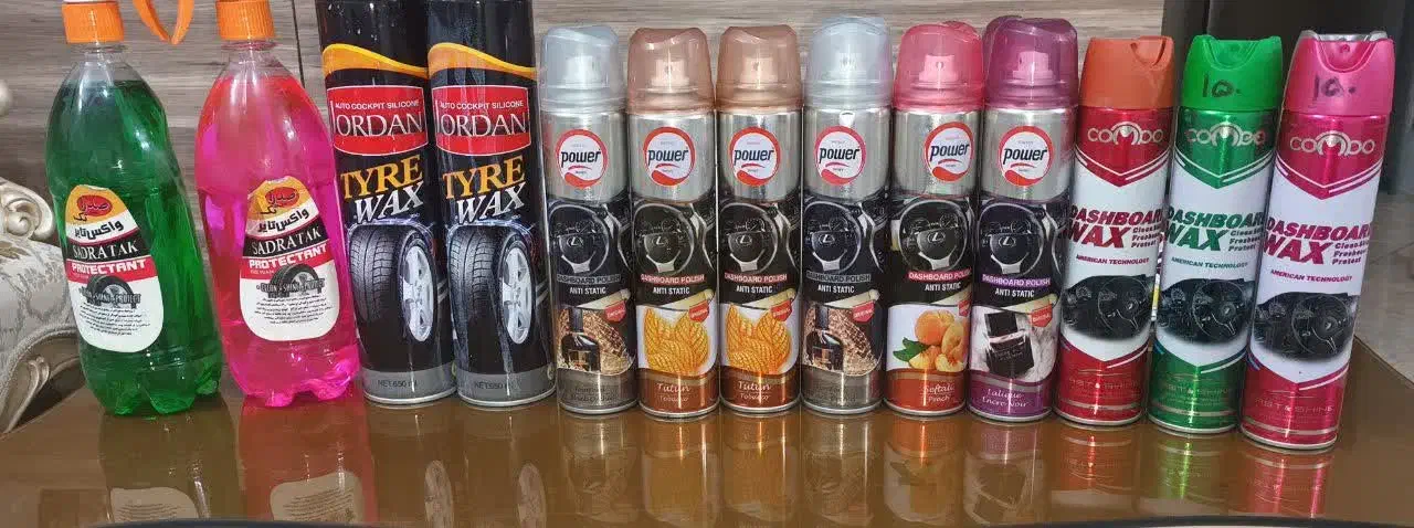 انواع واکس داشبرد ولاستیک|قطعات یدکی و لوازم جانبی|مشهد, امیریه|دیوار