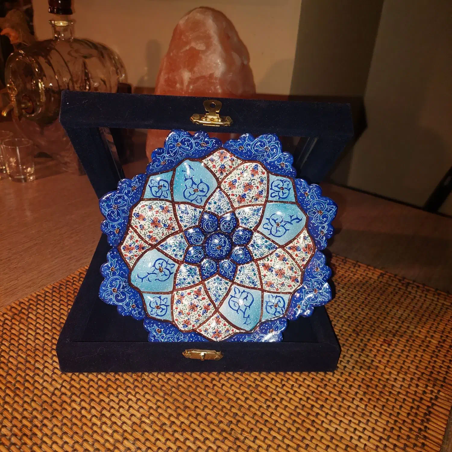 بشقاب مینا کاری|کلکسیون اشیاء عتیقه|تهران, شهرک غرب|دیوار