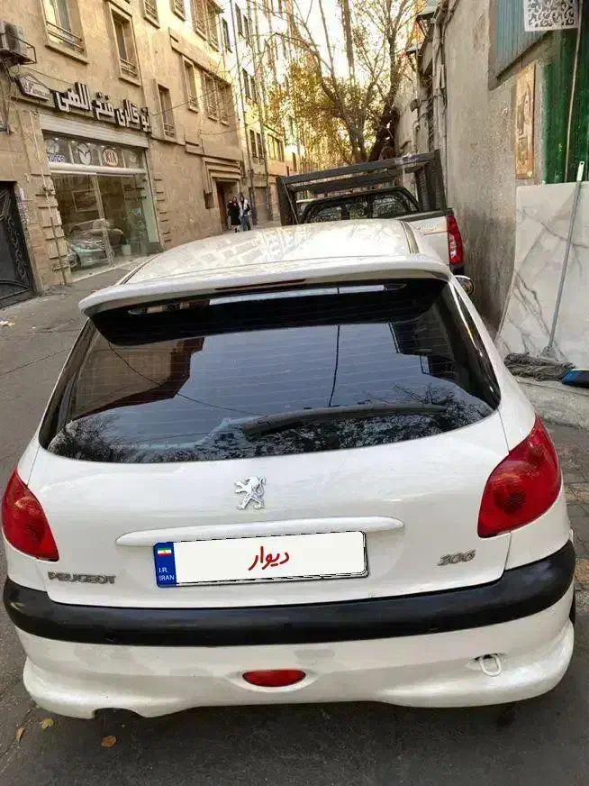 206 tu3|خودرو سواری و وانت|تهران, باغ خزانه|دیوار