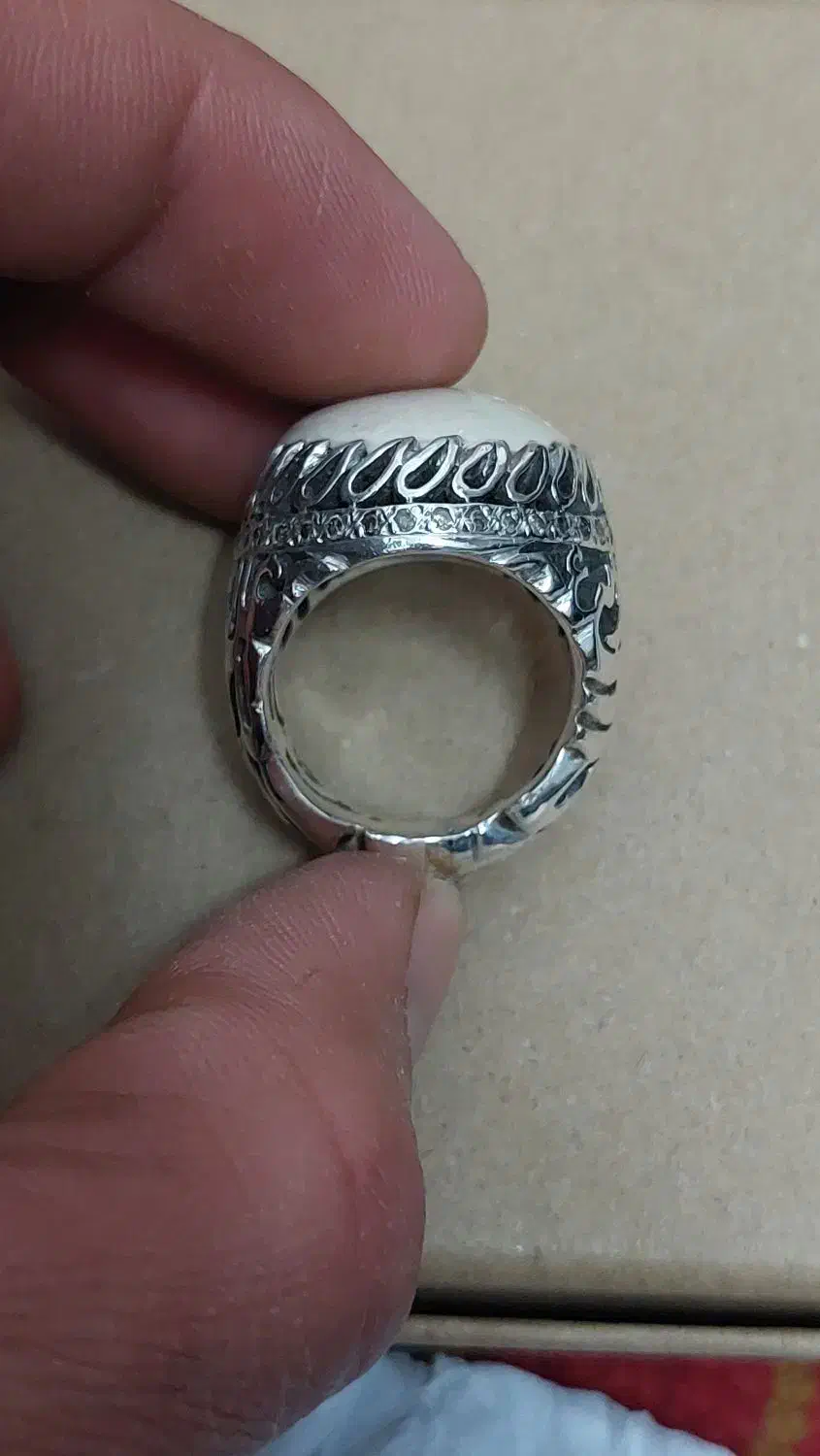 انگشتر نقره اوپال|جواهرات|قم, حاج زینل|دیوار