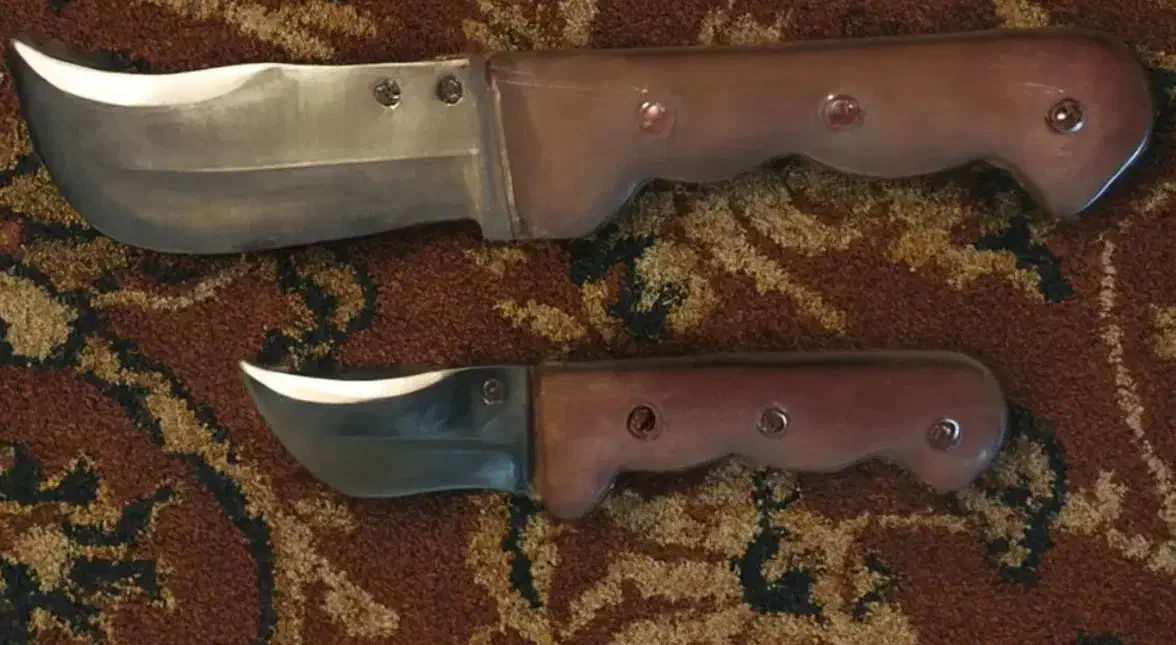 چاقو «محمدطلا» پدر و پسر - اصل|کلکسیون اشیاء عتیقه|قزوین, |دیوار