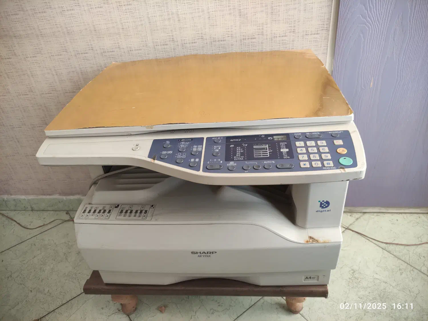 دستگاه کپی.  Sharp a r 53160e|پرینتر، اسکنر، کپی، فکس|تهران, فاطمی|دیوار