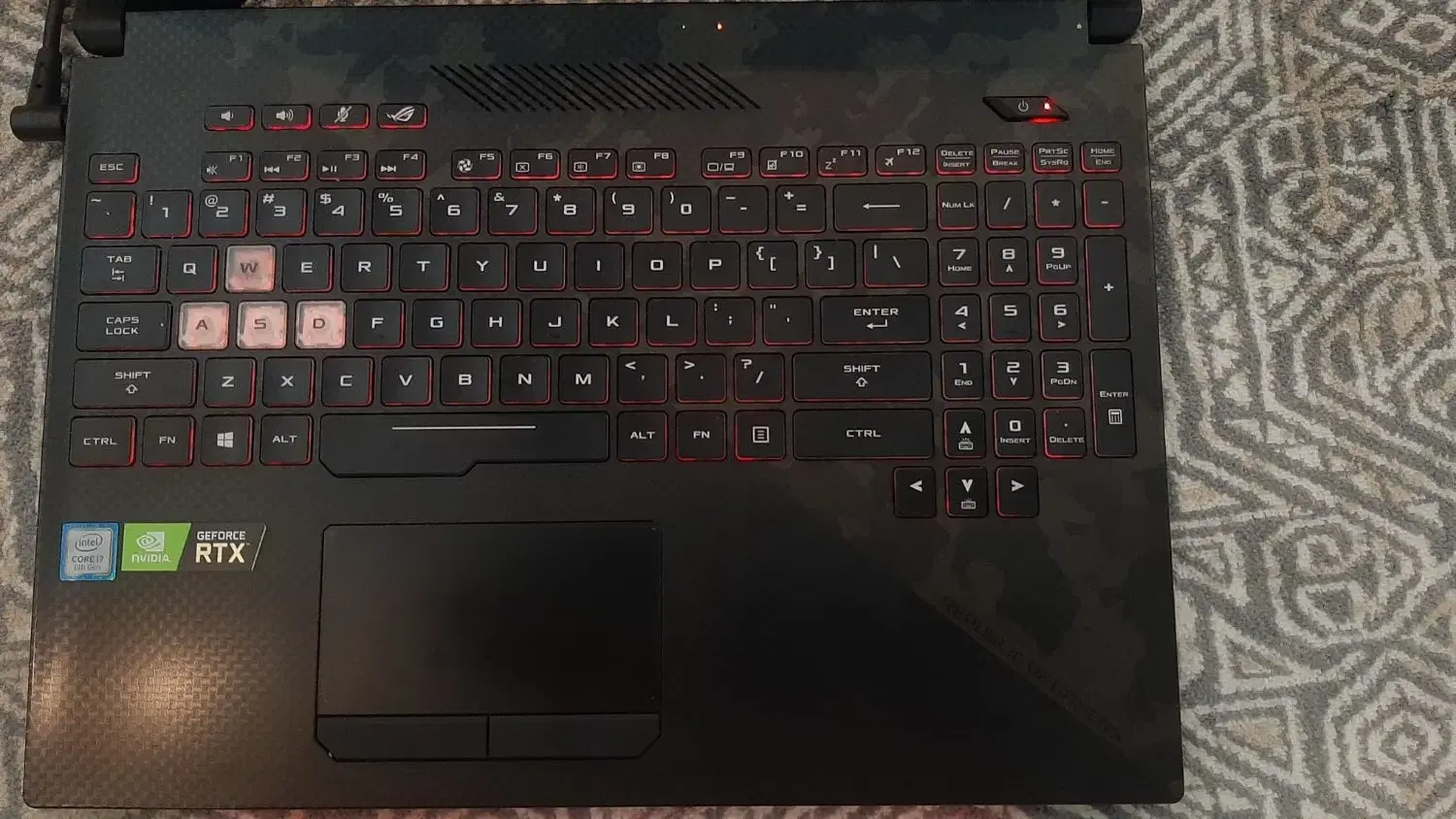لپتاپ Asus rog strix gl504|رایانه همراه|تهران, شمشیری|دیوار
