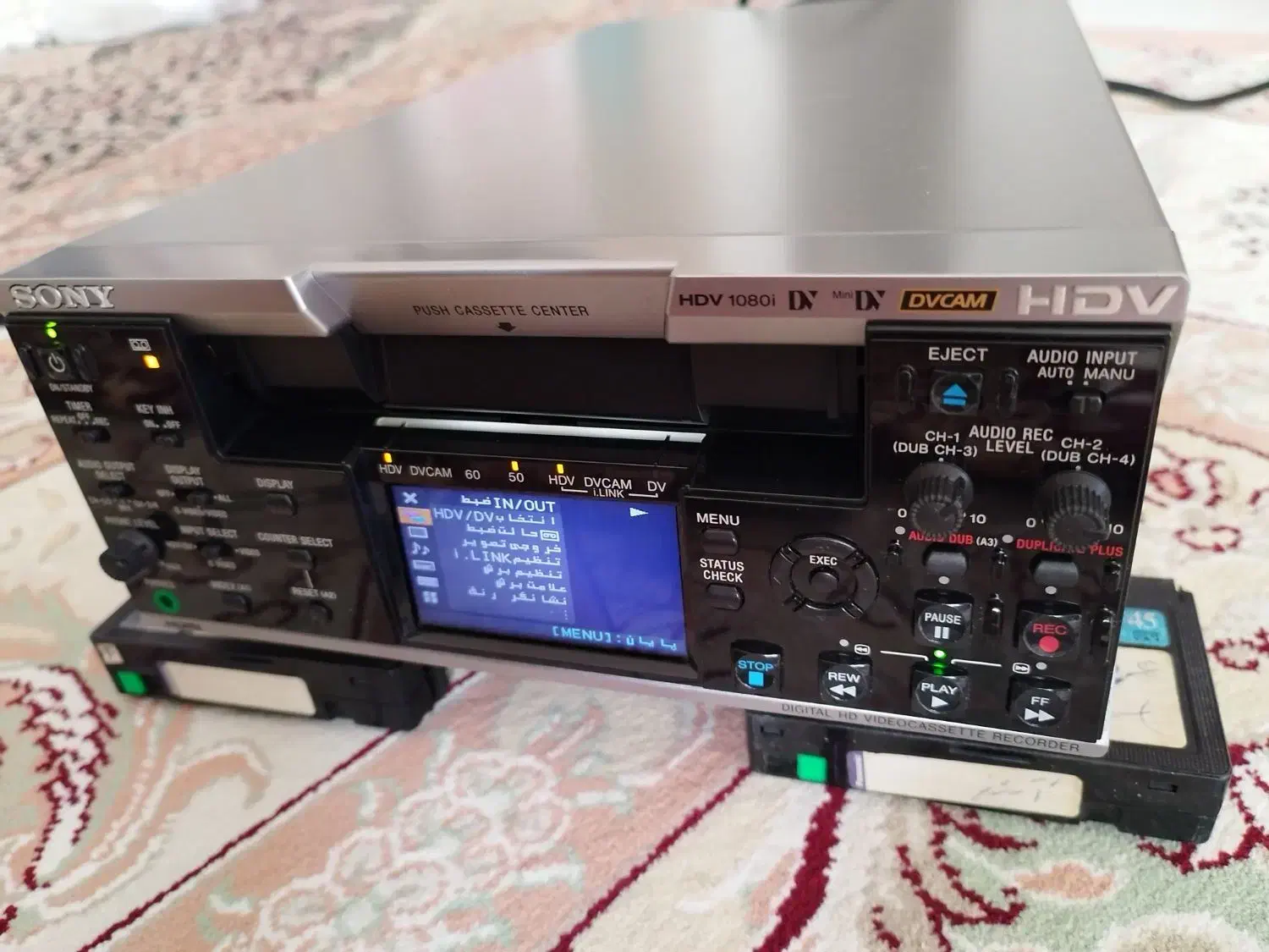 سونی sony hvr-m25e|پخش‌کننده DVD و ویدیو|تهران, گاندی|دیوار