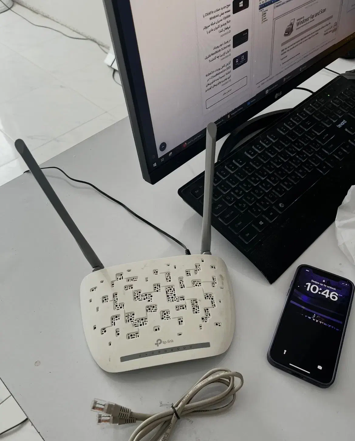 مودم روتر TP-Link (فوری)|مودم و تجهیزات شبکه|لنگرود, |دیوار