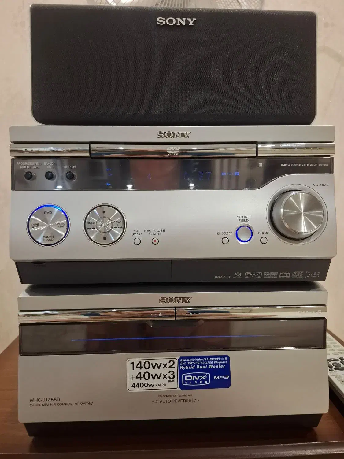 Sony wz88d|سیستم صوتی خانگی|فردیس, منظریه|دیوار