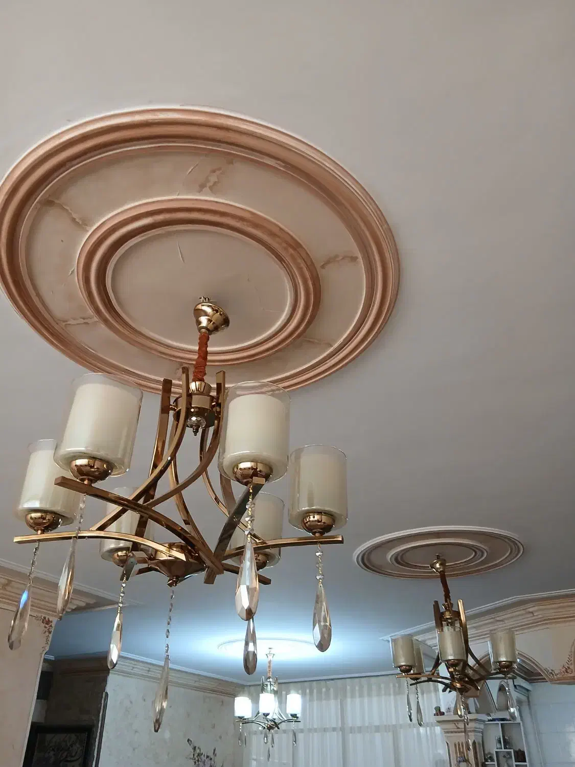 سه عدد لوستر نو نو قیمت دونه ای ۵۵۰۰|لوستر و چراغ آویز|اندیشه, اندیشه فاز ۳|دیوار