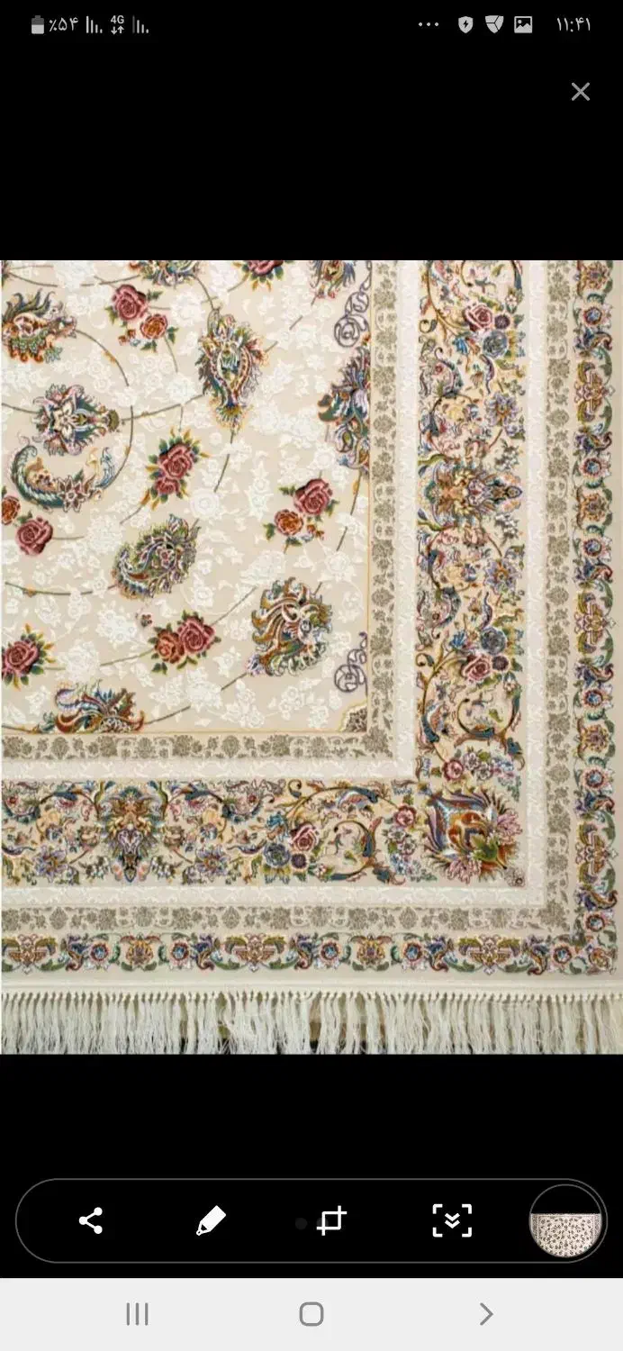 فرش ۱۲ متری نو نو اصلا استفاده نشده|فرش|جهرم, |دیوار