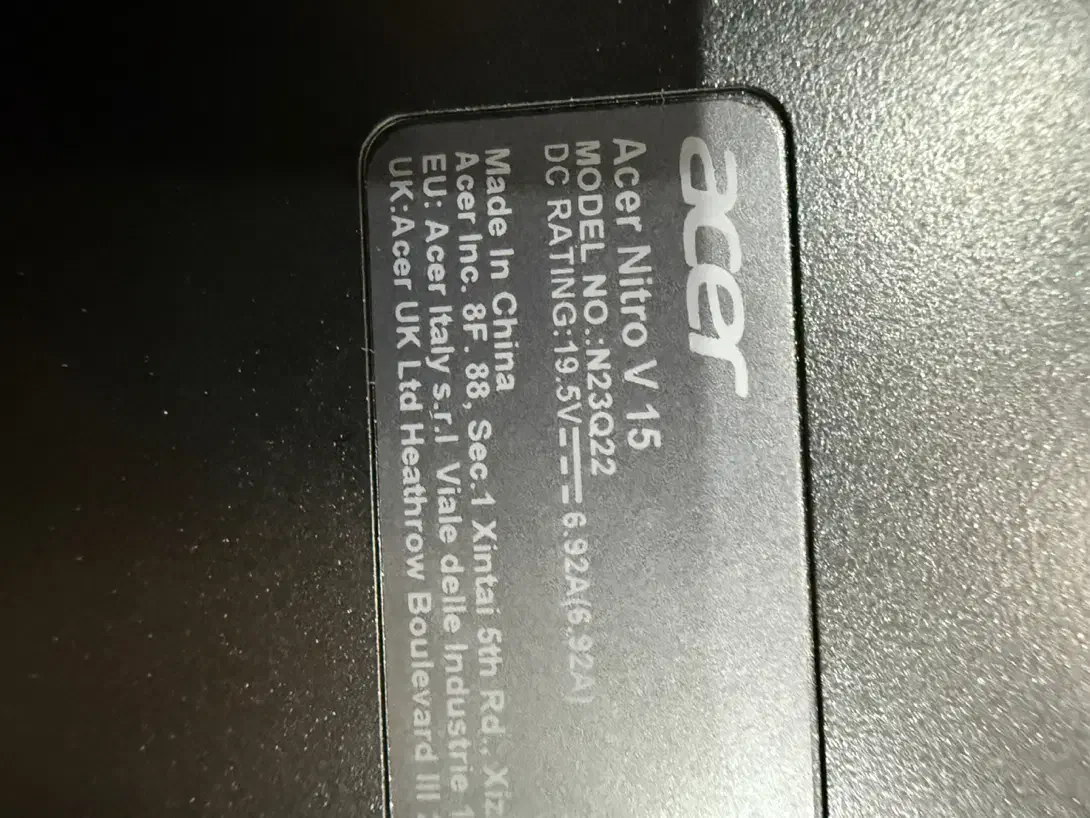 ACER Nitro V 15 لپ تاب|رایانه همراه|تهران, آهنگ|دیوار