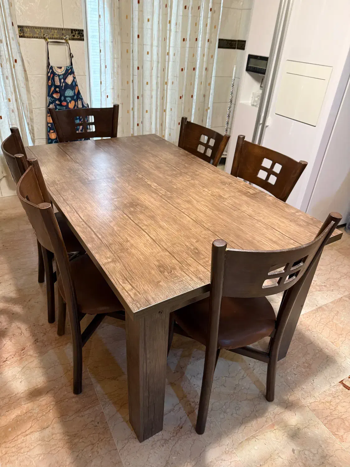 میز نهار خوری ۶ نفره|میز و صندلی غذاخوری|تهران, سازمان آب|دیوار