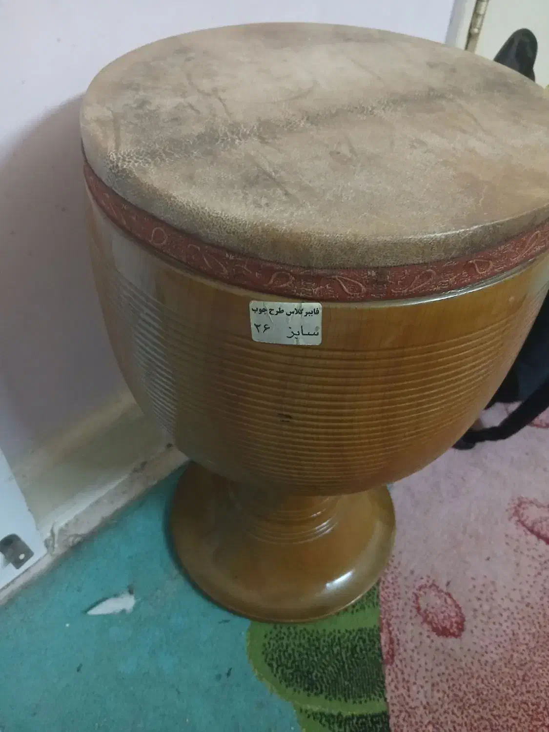 تنبک نو نو کلا ۱هفته استفاده شده|سازهای سنتی|بابل, |دیوار