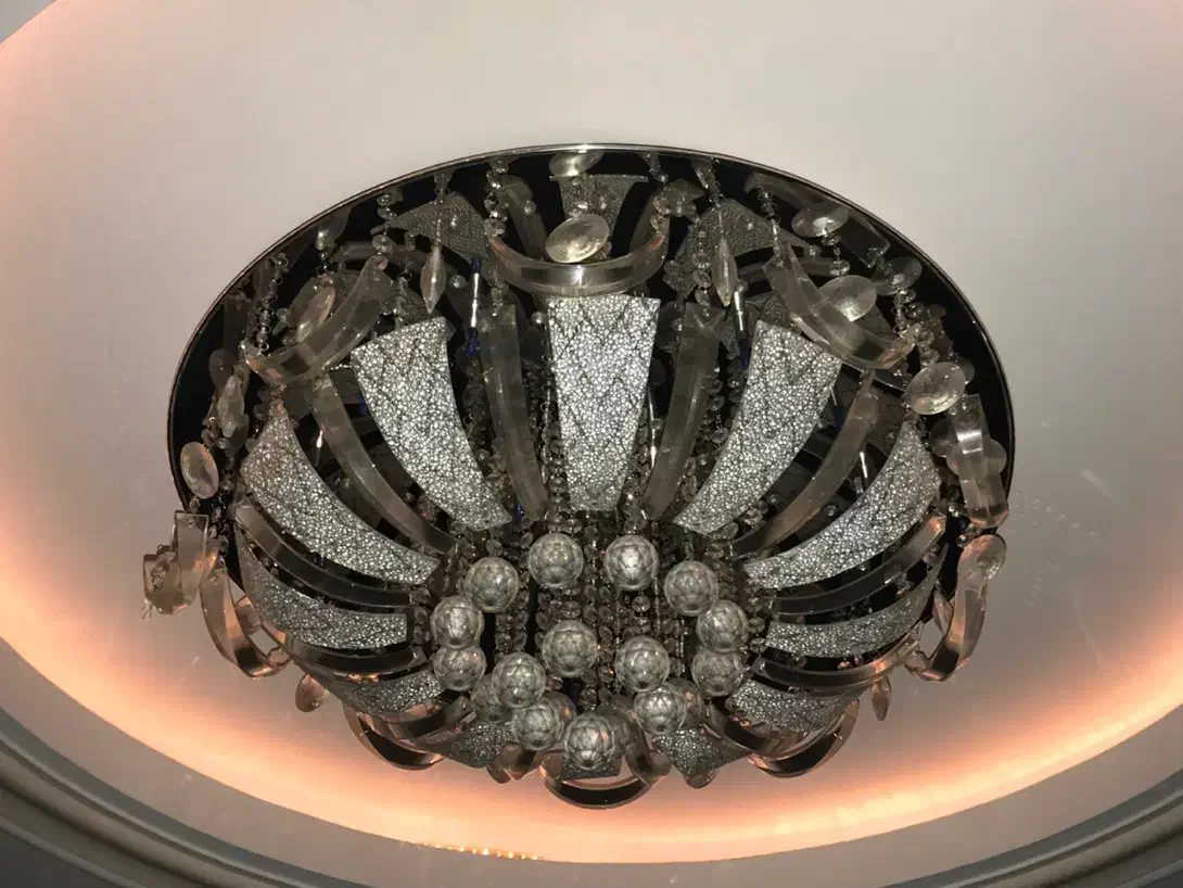 لوستر کنترل دار چندحالته سایزیزرگ قطر ۷۰سانت|لوستر و چراغ آویز|فردیس, قریشی|دیوار