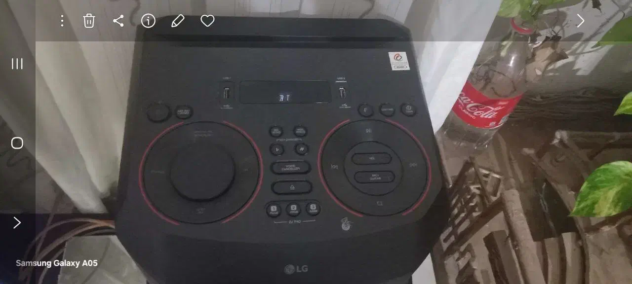 سیستم صوتی تصویری LG NO9 باند xboom.|سیستم صوتی خانگی|سمنان, |دیوار