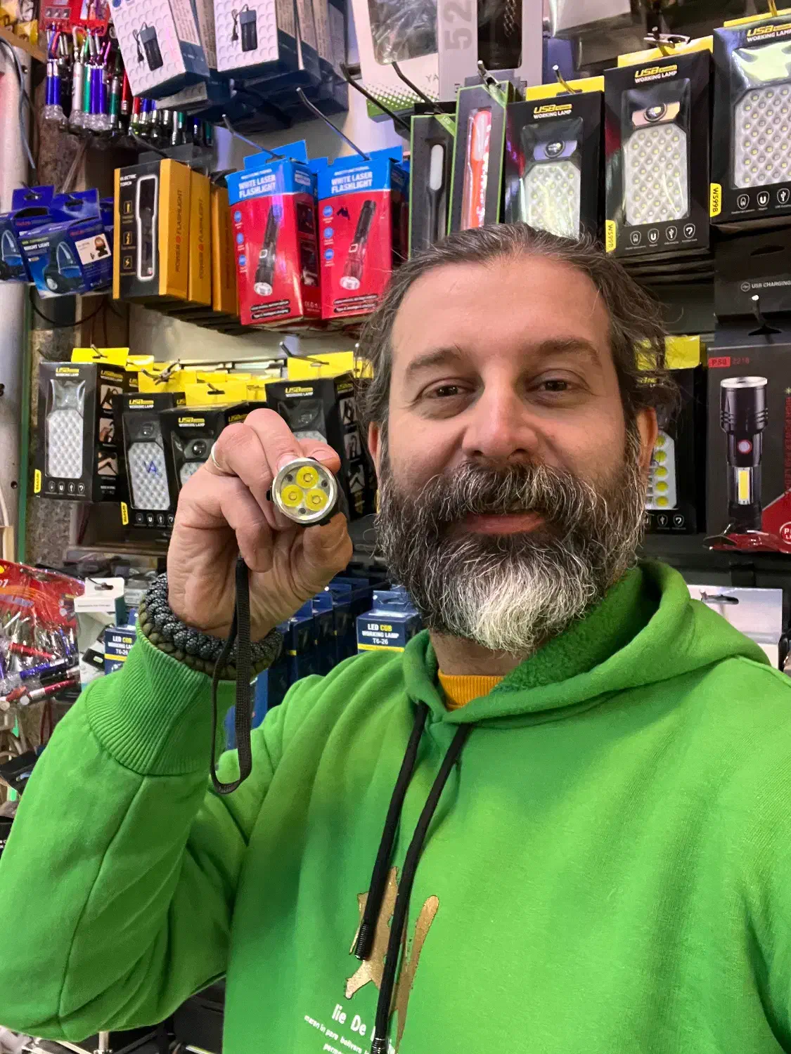 چراغ قوه شارژی سه لامپ قوی zingaro 712|کوهنوردی و کمپینگ|تهران, لاله زار|دیوار