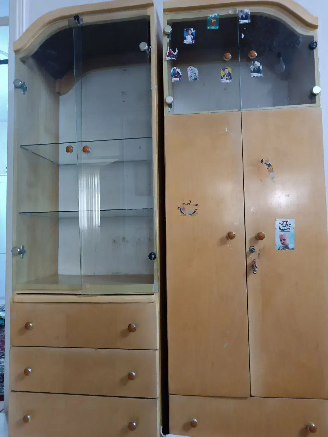 کمدکودک|جاکفشی، کمد، دراور|قم, زنبیل آباد|دیوار