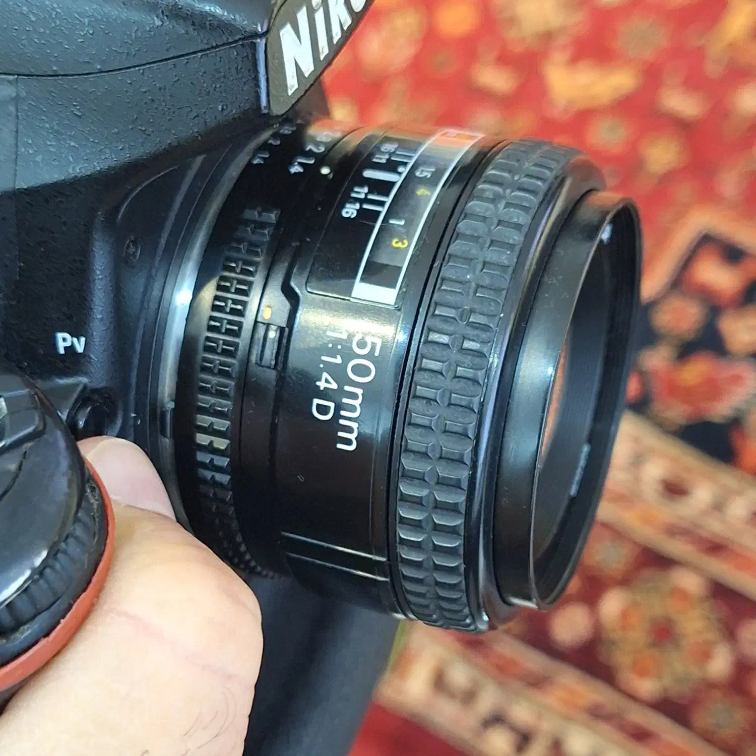 لنز نیکون Nikon 50mm f1.4 D d750|دوربین عکاسی و فیلم‌برداری|ری, دیلمان|دیوار