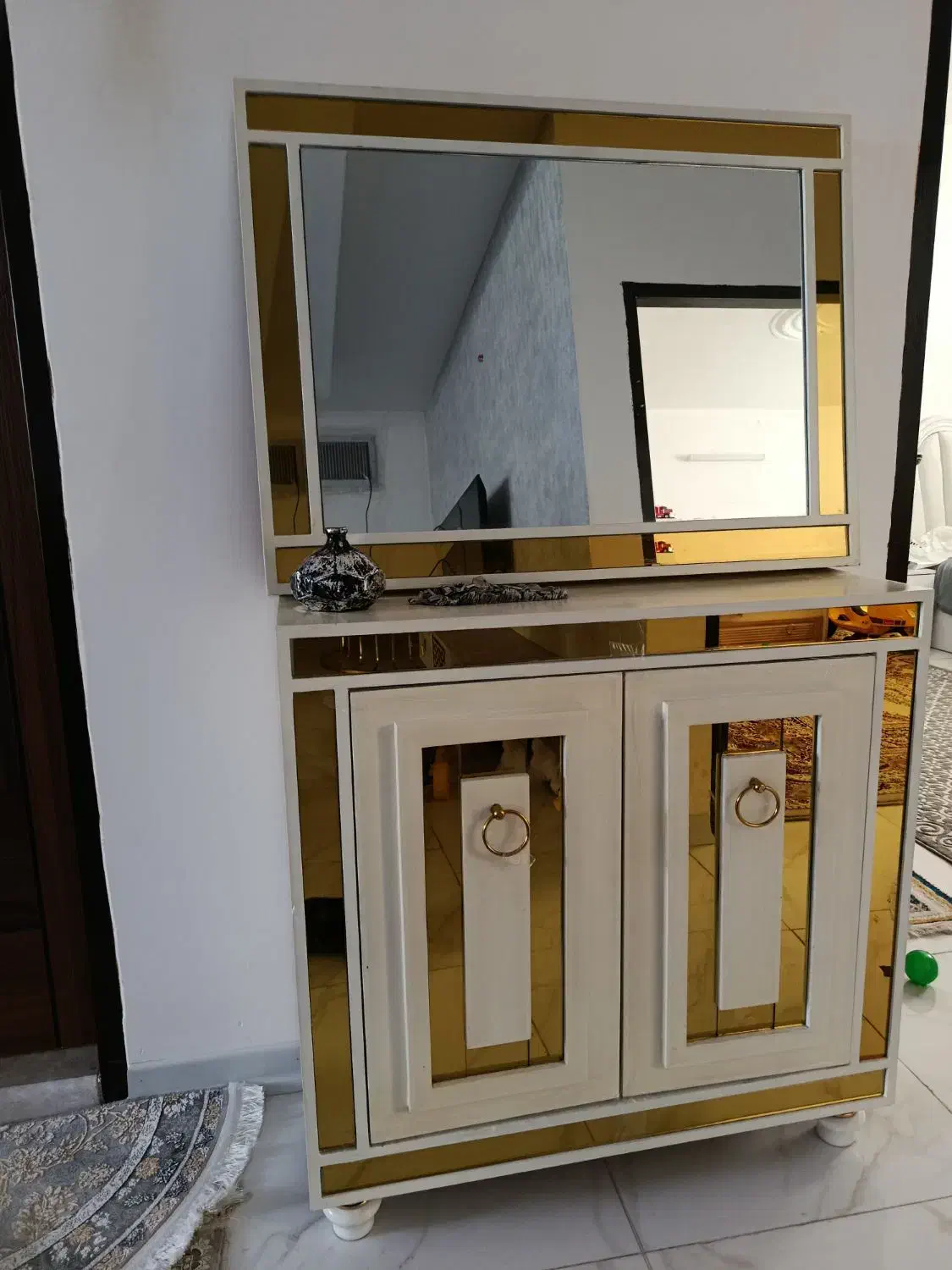 آیینه کنسول|بوفه، ویترین، کنسول|کرمان, |دیوار